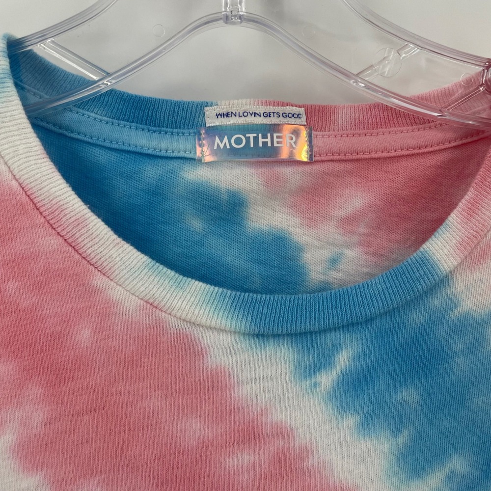 Mother The Lil Goodie Goodie Snow Cones Tie Dye Graphic Tee Shirt XS NWT USA - Picture 4 of 8